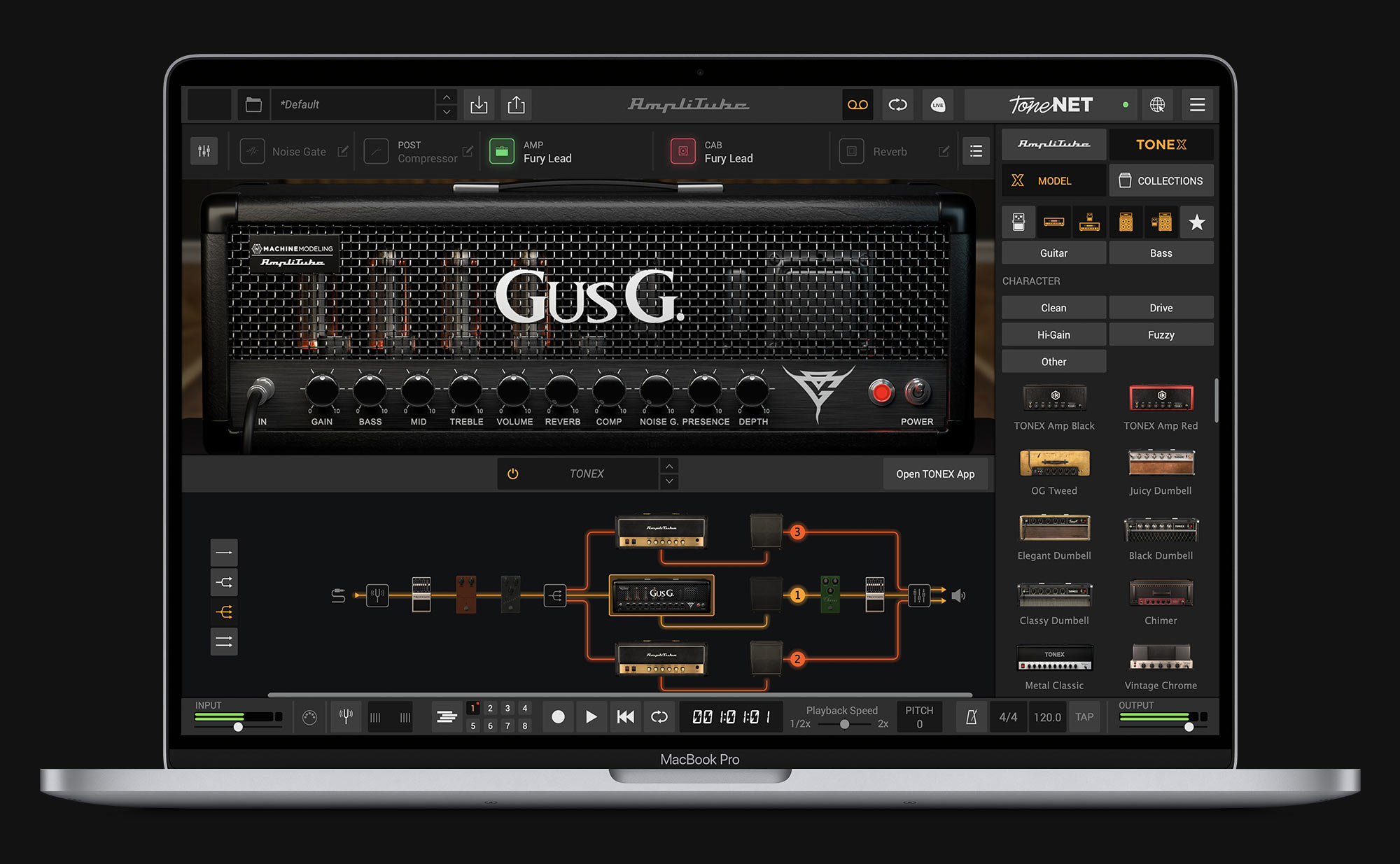 TONEX in AmpliTube