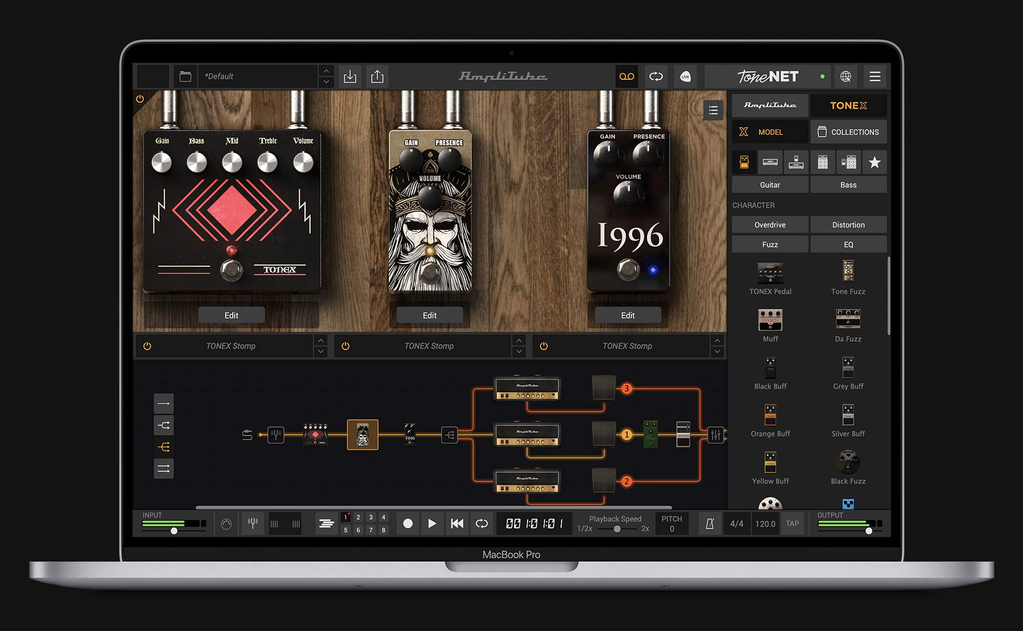 TONEX in AmpliTube
