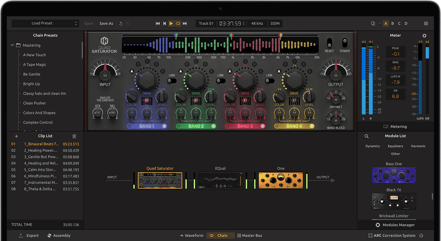 Mastering Console